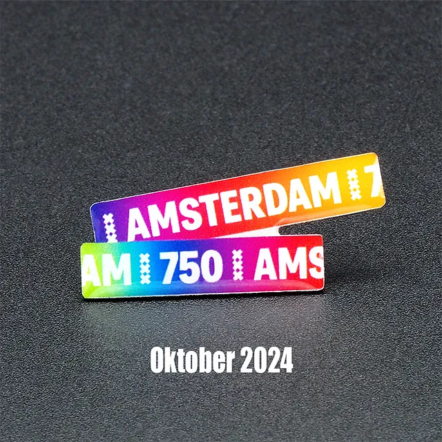 Pins 750 Jaar Amsterdam - Logo Speld 